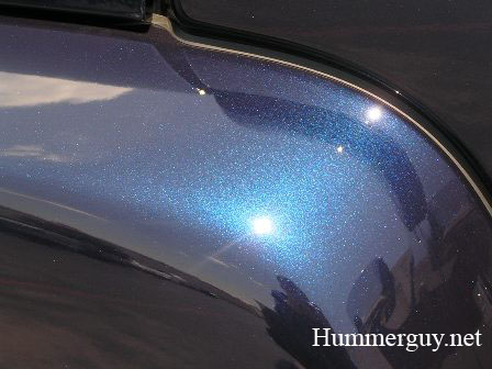 2007 Hummer H3 Imperial Blue