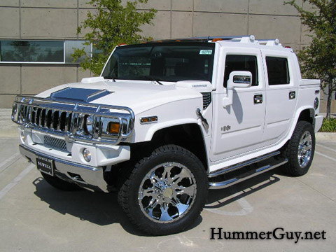 Hummer In White