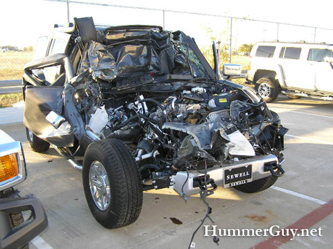 2008 Hummer H3 Crash