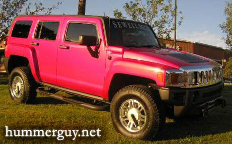 Pink Hummer H3