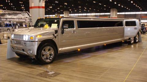 Hummer H2 Limousine. Propane Hummer H2 Limo