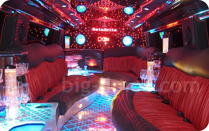 suv limo interior