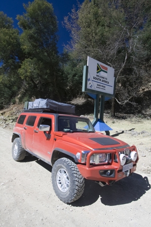  of the food chain, I needed some additional gear. South Africa HUMMER H3