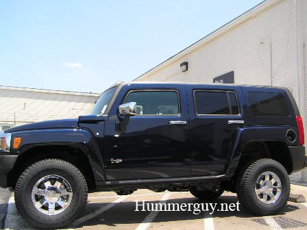 2007 Hummer H3 Imperial Blue