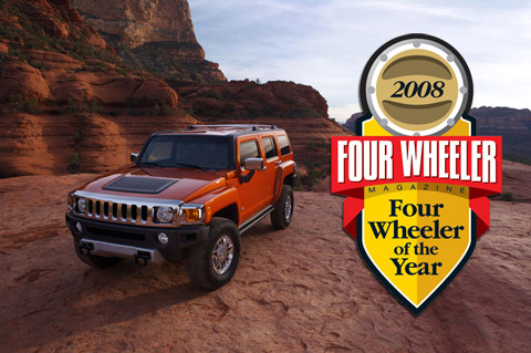 2008 Four Wheeler of the Year Hummer H3 Alpha
