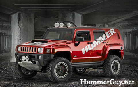 2008 Hummer H34 SEMA Show 2007 Concept