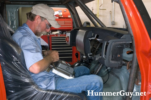 2008 Hummer H2 SUT Navigation install