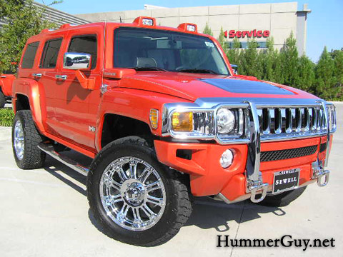 2008 Hummer H3 Solar Flare Custom