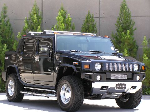 Black/Chrome Hummer H2