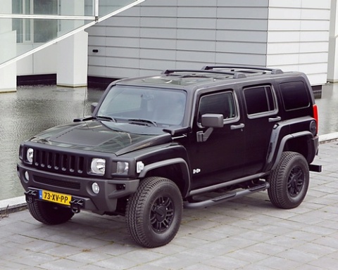 Black Out Hummer H3 Europe