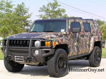 Camo Hummer H3