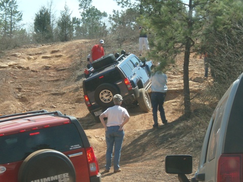 Hummer h3 Climbing