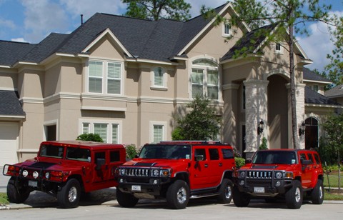 Mike Powell\'s Hummers