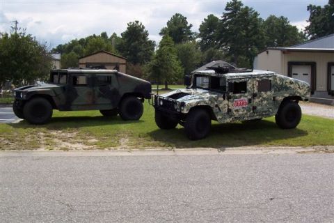 Traditional Humvee Camo vs Digital Humvee Camouflage