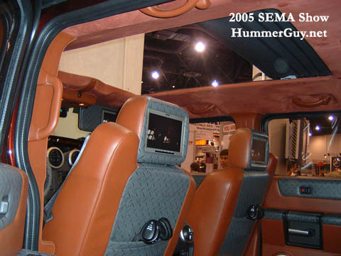 2005 Hummer H2 Brown Interior