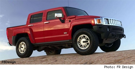 Hummer H3T Concept Four Door