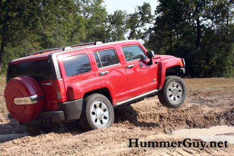 Hummer H3x Moguls Mud Off Road