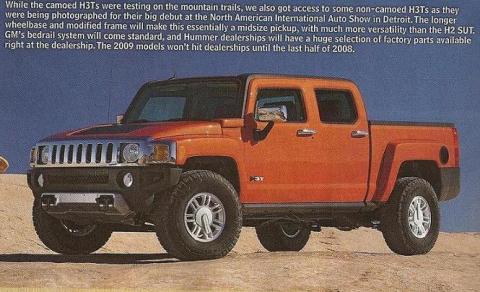 HUMMER H3T Pickup Truck