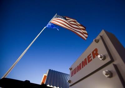 Towbin Hummer American Flag