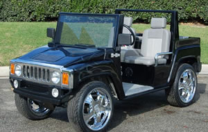 Hummer H3 Golf Cart