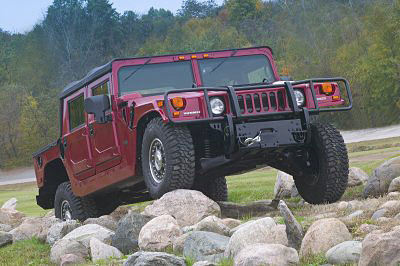 Hummer H1 Alpha Red