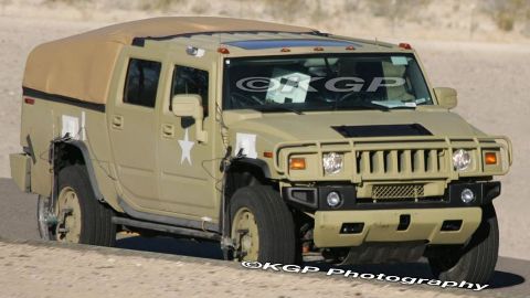 HUMMER H2 SUT Spy Shots