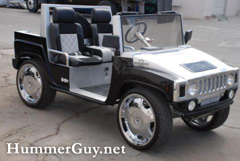 Hummer H3 Golf Cart