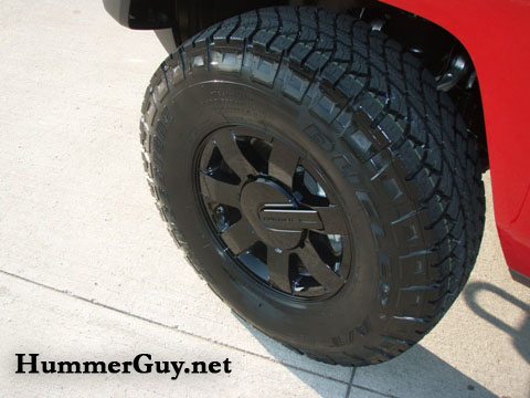 Hummer H3 Tactical Edition Black Wheel