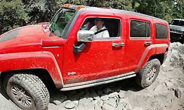 Hummer H3 Woman Rubicon