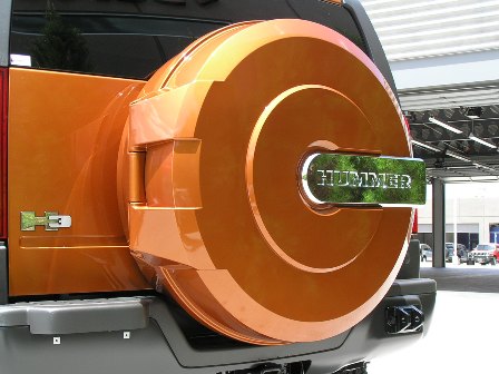 Hummer H3X Tire Cover