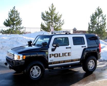 Lone Tree Police Hummer H3