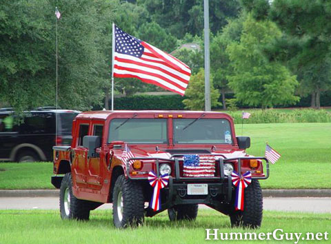 Hummer H1 Flags