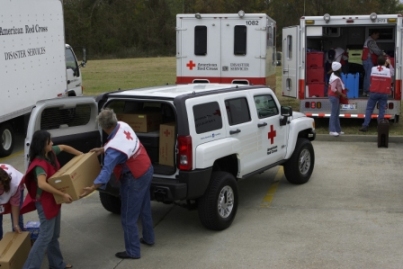 Red Cross Hummer H3