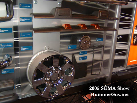 2005 SEMA Show Hummer Wheel