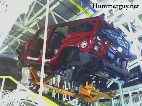 2007 Limited Edition Victory Red Hummer H2