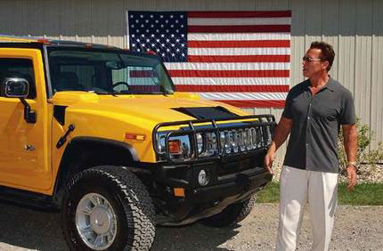 Arnold Schwarzenegger Hummer H2