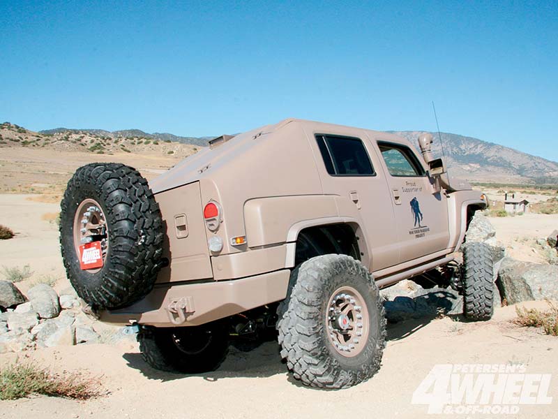 HUMMER Alpha Custom Slantback Goes Offroad - Hummer