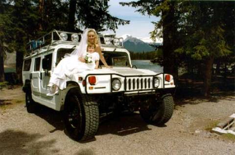 Hummer H1 Wedding