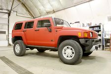 Hummer H3 Flat Red Alpha 2