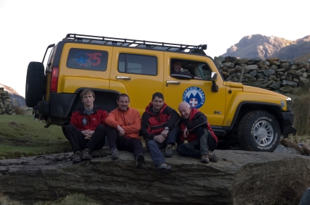 Hummer Mountain Rescue Crew