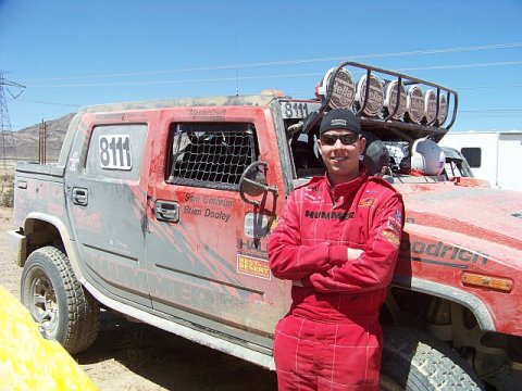 Brian with Team HUMMER