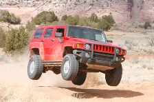 Hummer H3 Alpha Jump Moab