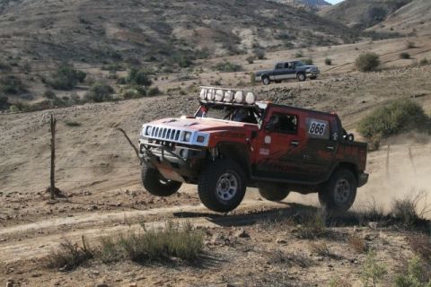 HUMMER H2 Baja Race Hall Racing