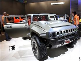 HUMMER HX British Motor Show