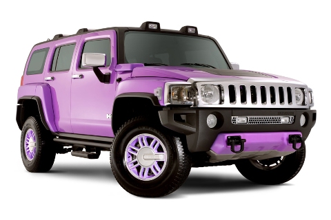 Lilac HUMMER H3 Middle East