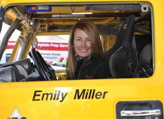 Emily Miller Team HUMMER Race
