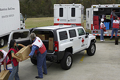 Red Cross HUMMER