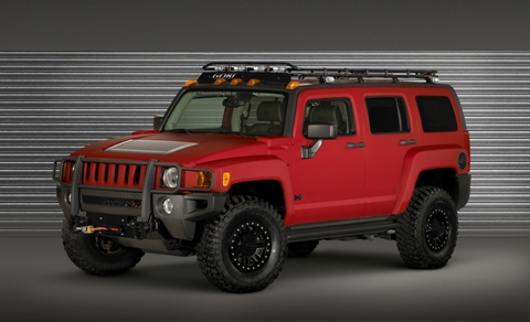 2009 HUMMER H3T SEMA Show Four Wheeler