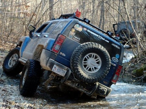 Hummer H3 Ice Water Off Road