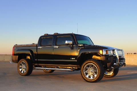 2009 Black HUMMER H3T